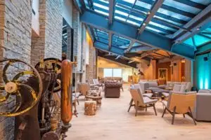 Le restaurant de l'hôtel VoulezVous à Tignes