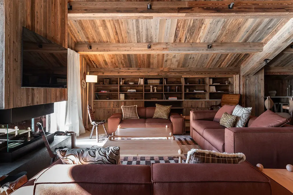 Le salon de la suite Joly du Refuge Chez la Tante