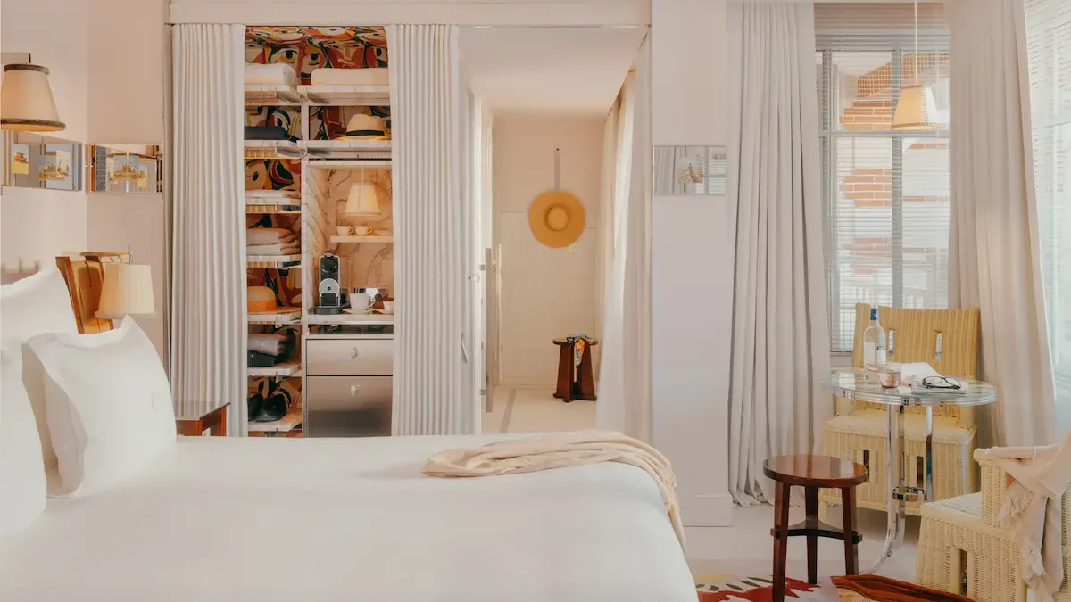 Une chambre de Villa Colette.